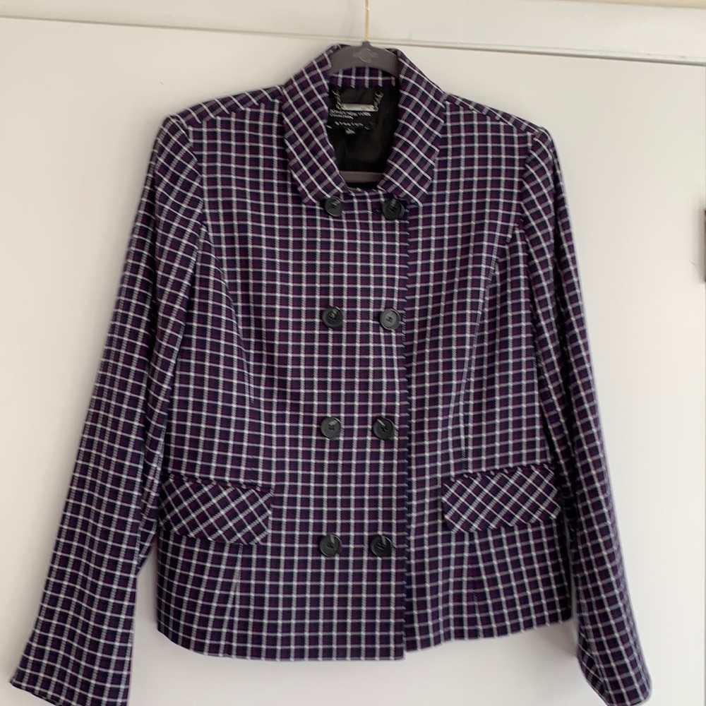 Jones New York Double-breasted Jacket Size Large